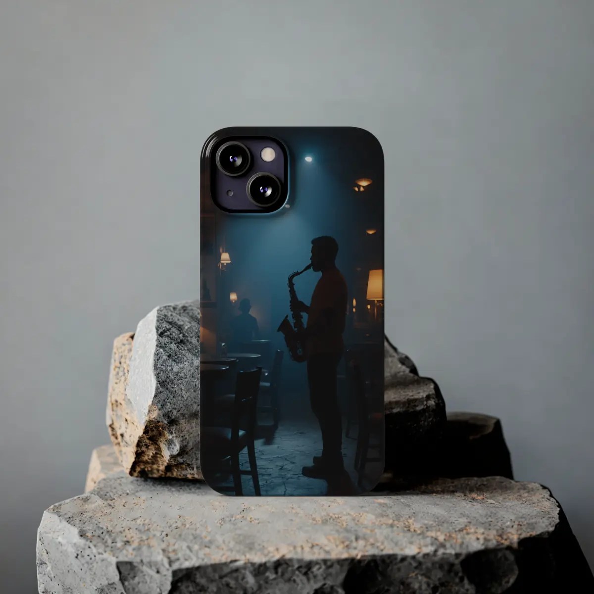 Jazz Club Night Slim Phone Case Jazz Club Night Slim Phone Case