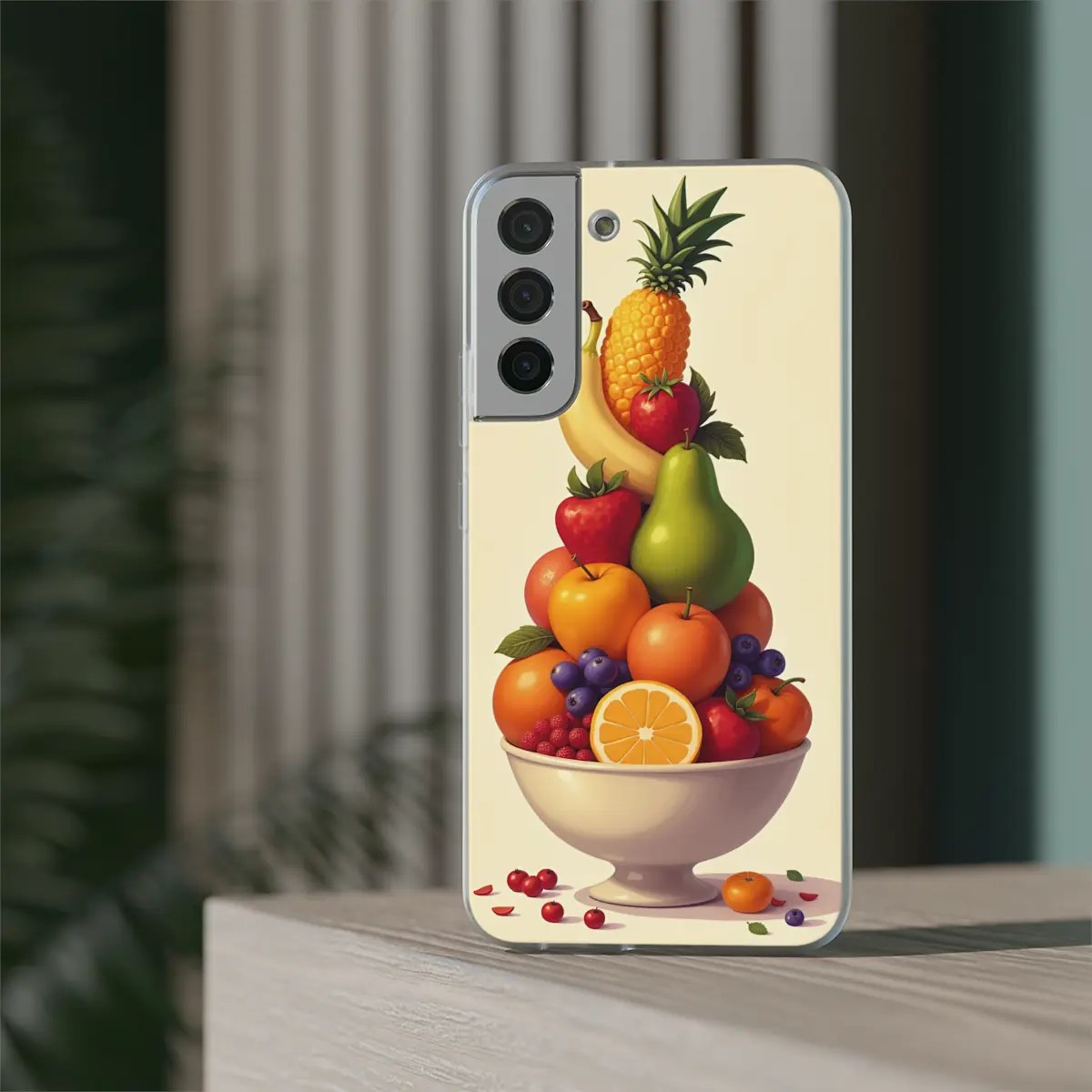 Fruit Bowl Tower Flexi Phone Case Fruit Bowl Tower Flexi Phone Case