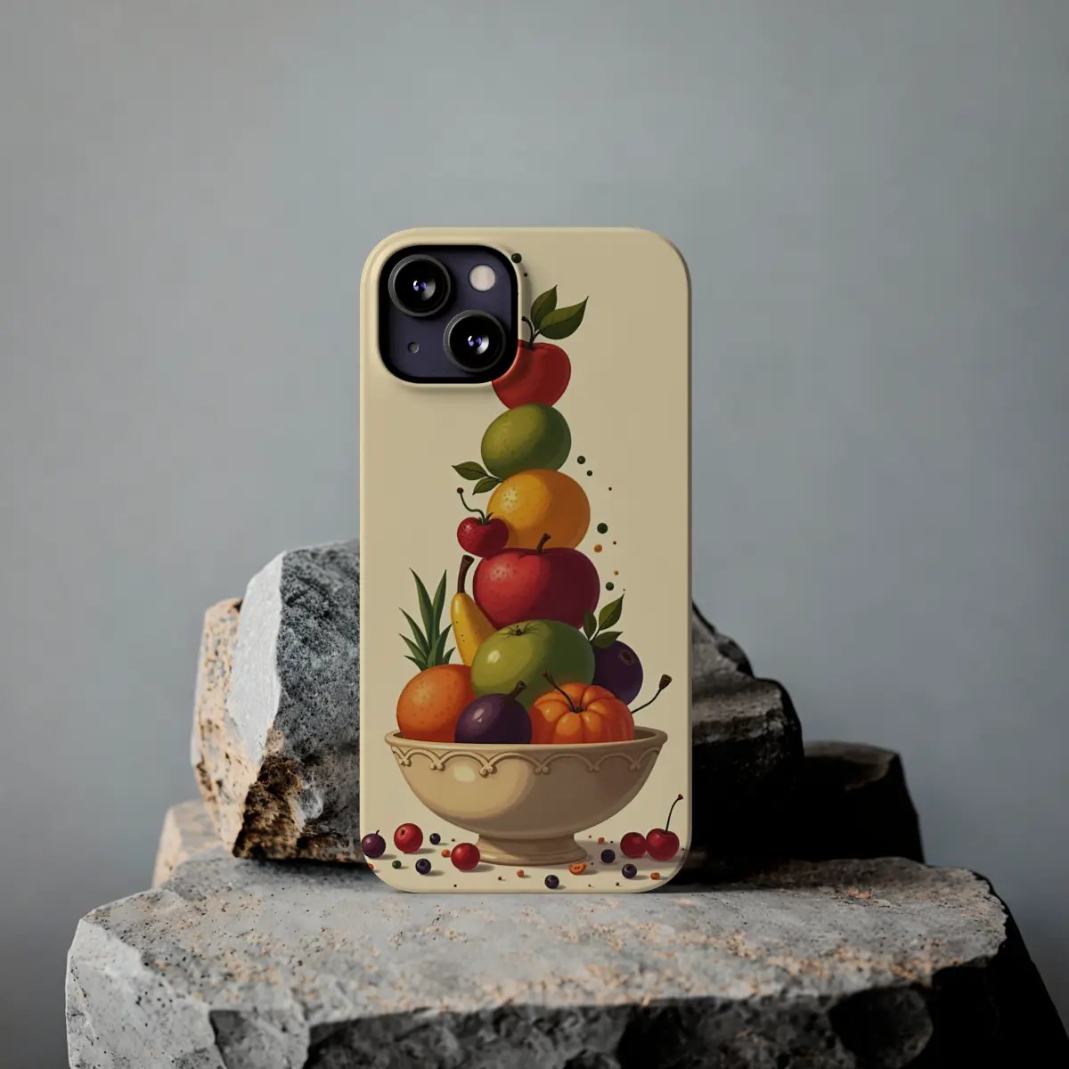 Fruit Bowl Tower Slim Phone Case Fruit Bowl Tower Slim Phone Case