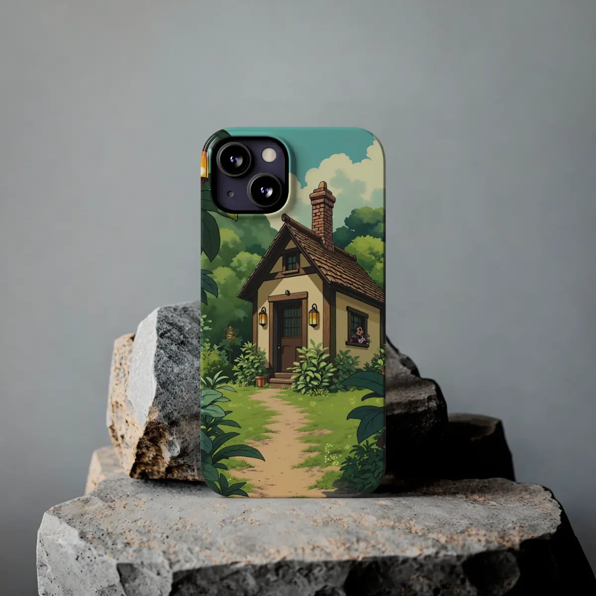 Cottage Lanterns Slim Phone Case Cottage Lanterns Slim Phone Case
