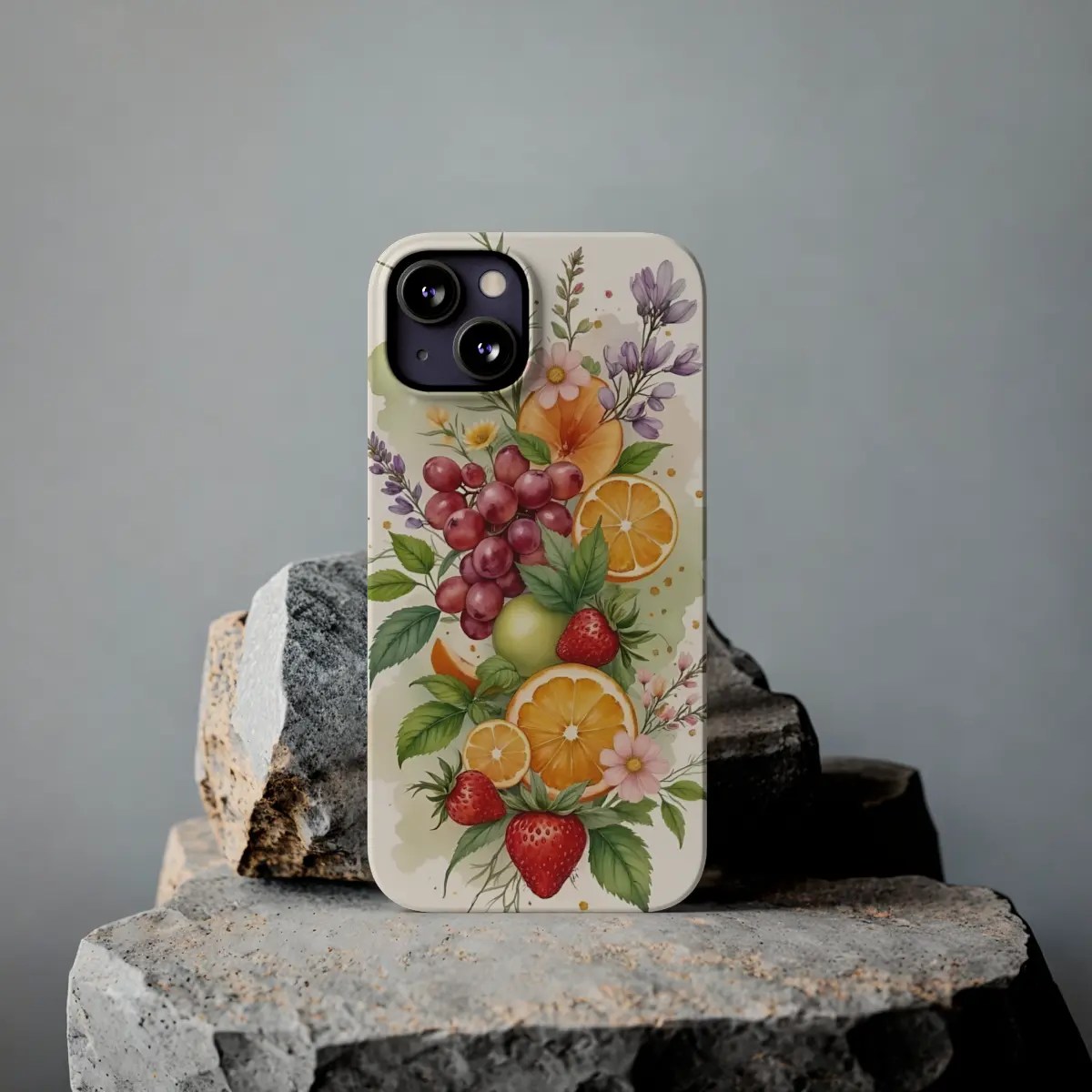 Fruit Herb Cascade Slim Phone Case Fruit Herb Cascade Slim Phone Case