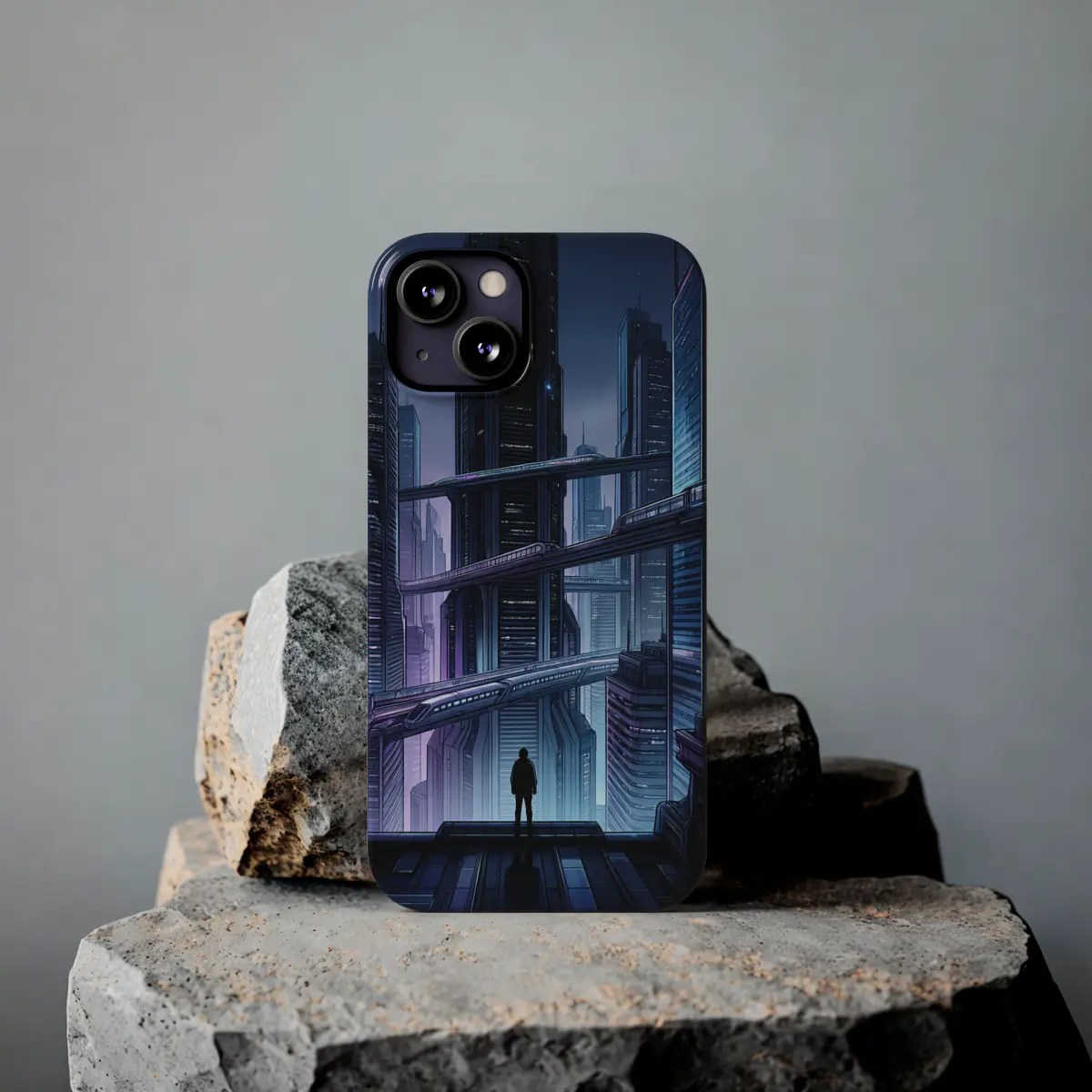 Future City View Slim Phone Case Future City View Slim Phone Case