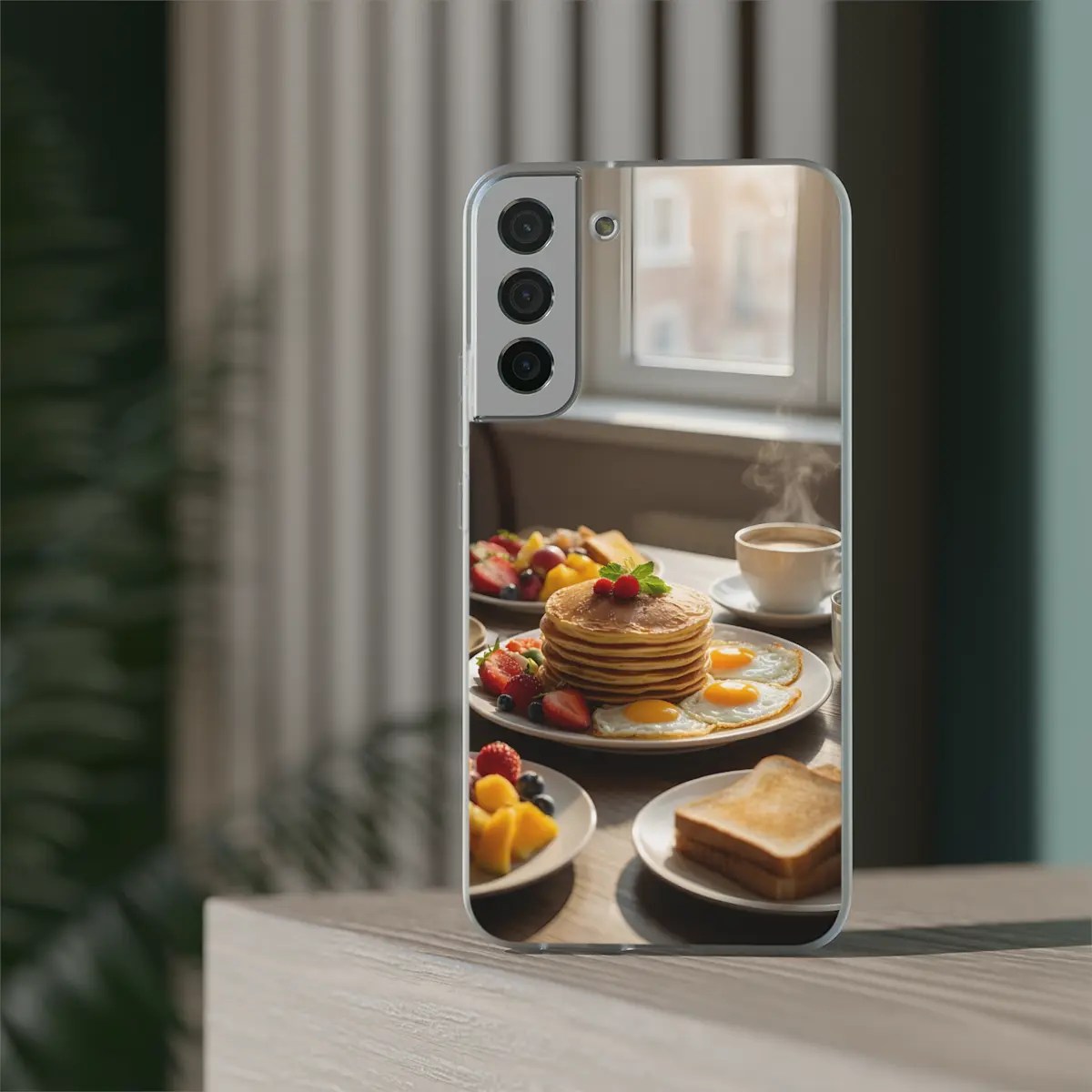 Cozy Breakfast Flexi Phone Case Cozy Breakfast Flexi Phone Case