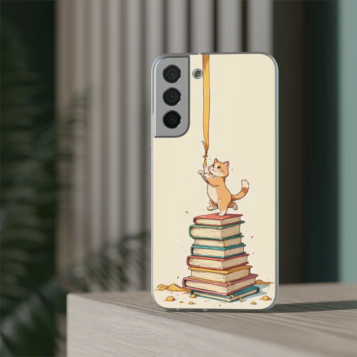 Kitten Books Flexi Phone Case Kitten Books Flexi Phone Case