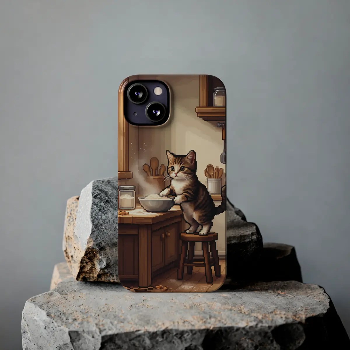 Kitten Kitchen Slim Phone Case Kitten Kitchen Slim Phone Case