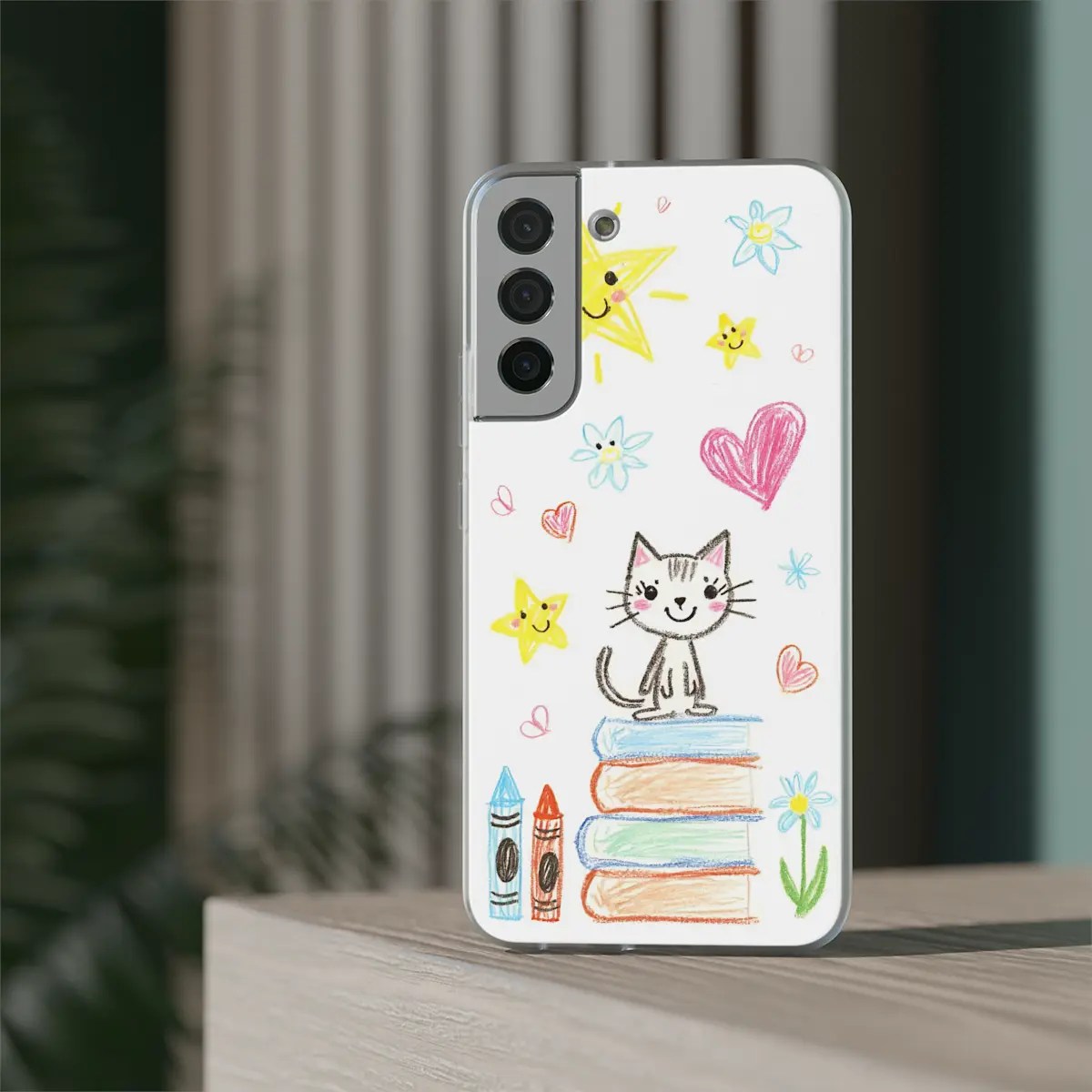Kitten Story Stack Flexi Phone Case Kitten Story Stack Flexi Phone Case