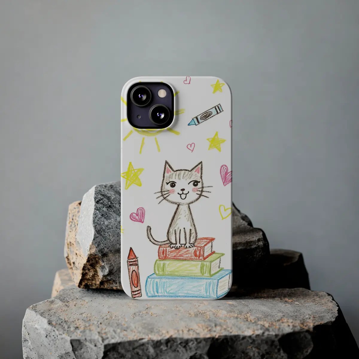 Kitten Story Stack Slim Phone Case Kitten Story Stack Slim Phone Case