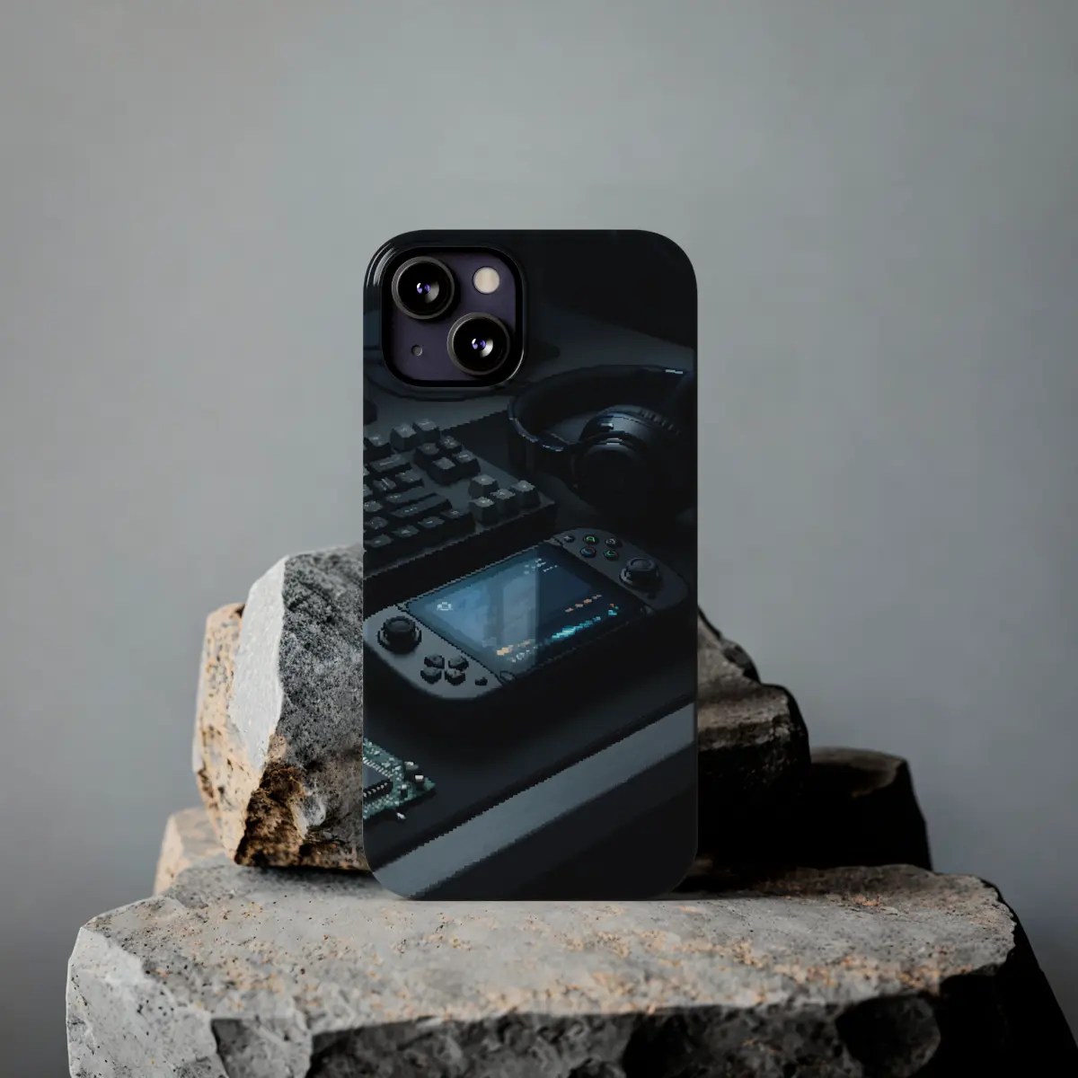 Game Desk Glow Slim Phone Case Game Desk Glow Slim Phone Case