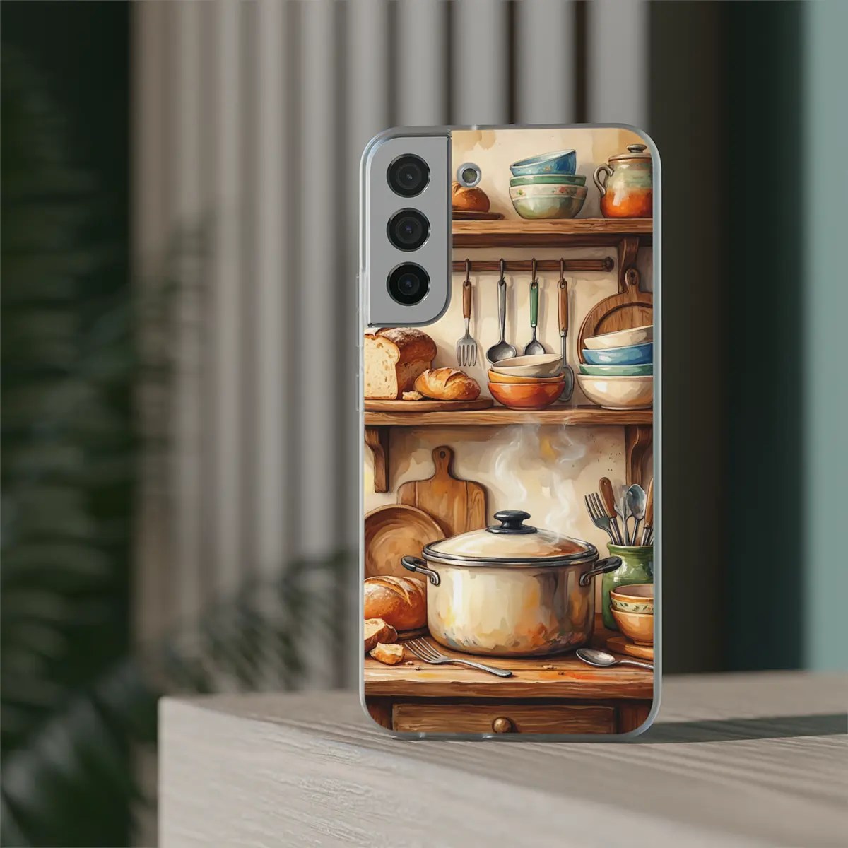 Cozy Shelf Still Flexi Phone Case Cozy Shelf Still Flexi Phone Case