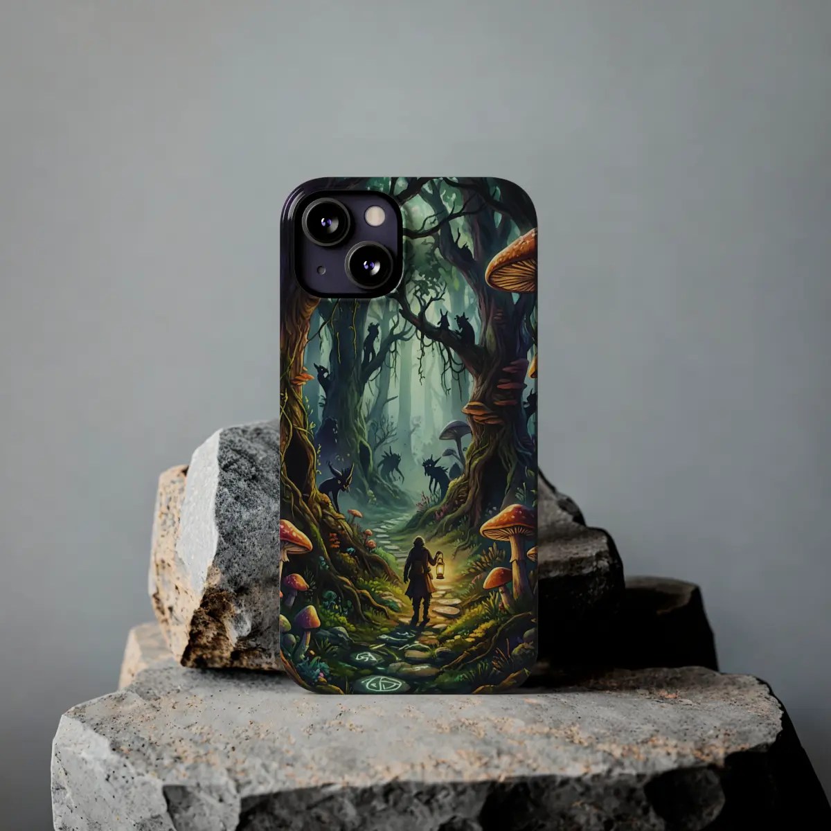 Lantern Forest Slim Phone Case Lantern Forest Slim Phone Case