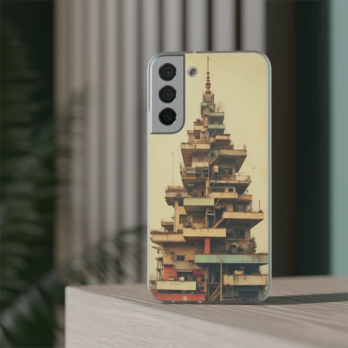 Retro Collage Flexi Phone Case Retro Collage Flexi Phone Case
