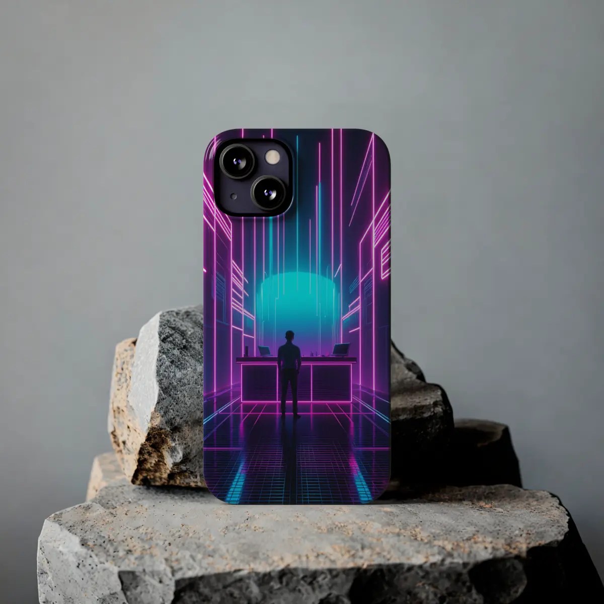 Neon DJ Pulse Slim Phone Case Neon DJ Pulse Slim Phone Case