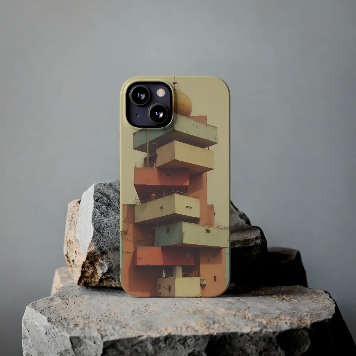 Retro Blocks Slim Phone Case Retro Blocks Slim Phone Case