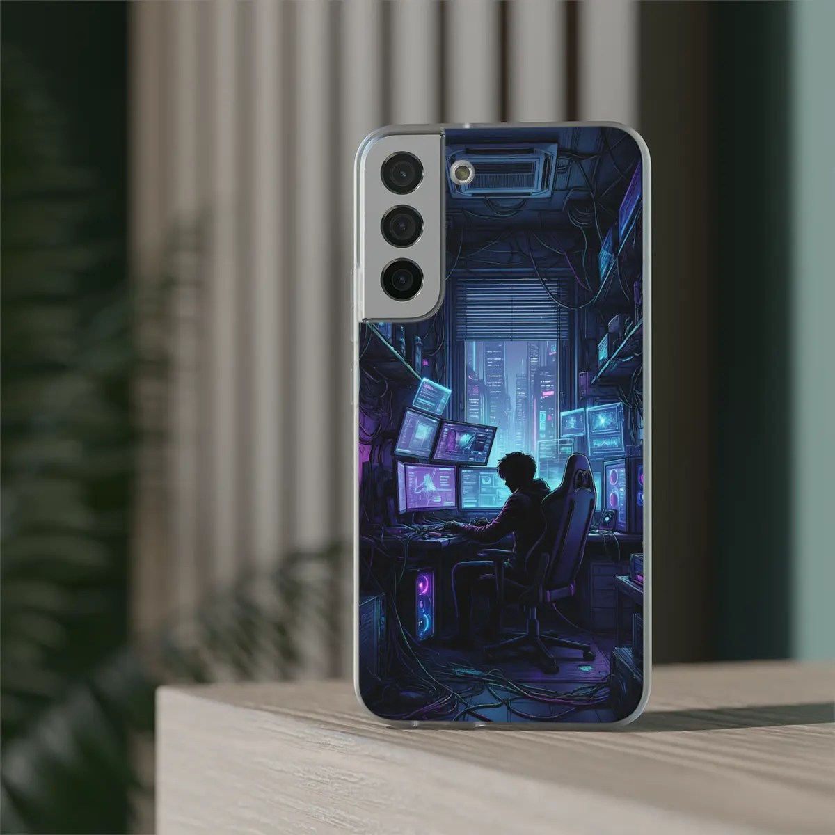 Neon Game Hub Flexi Phone Case Neon Game Hub Flexi Phone Case