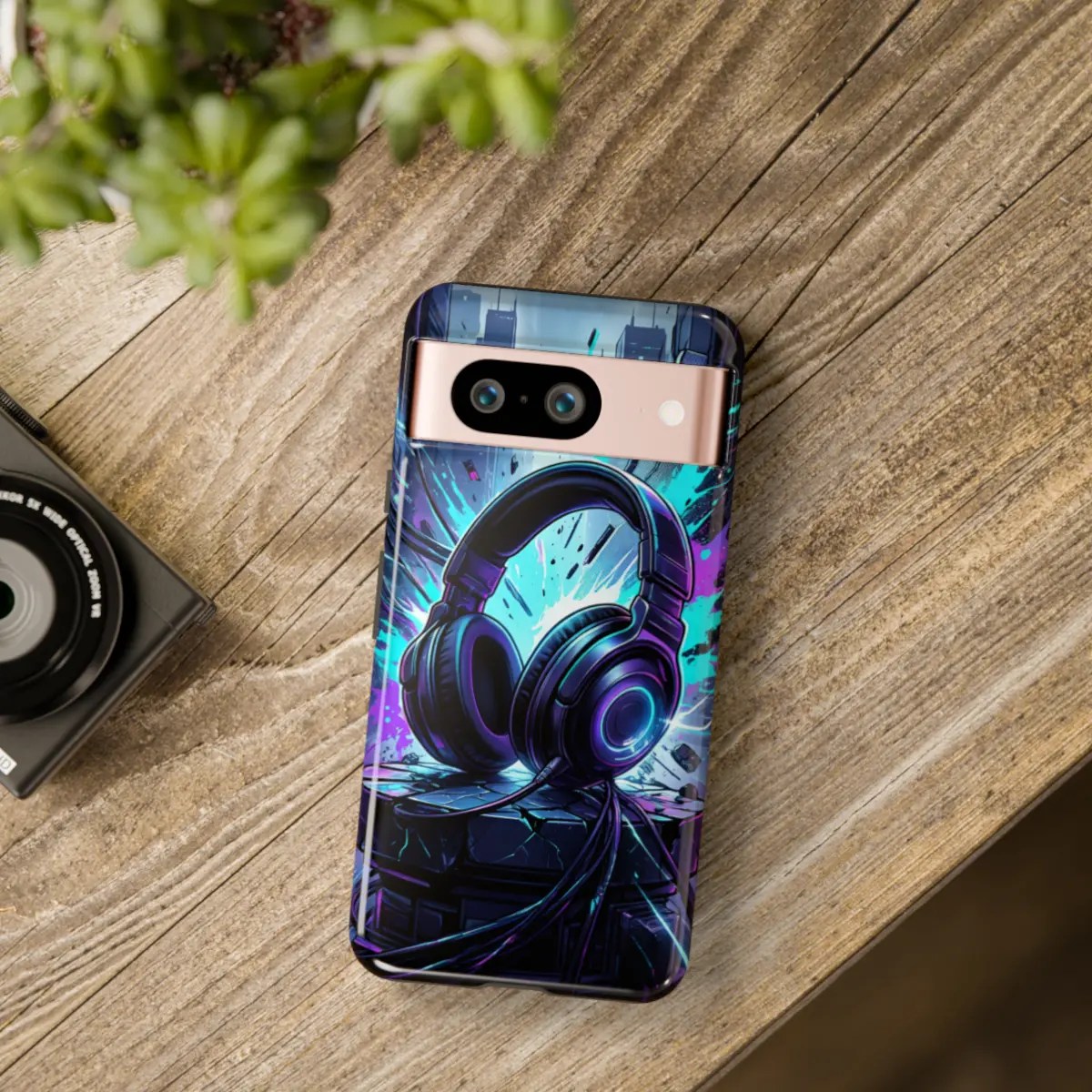 Neon HeadsetTough Phone Case Neon HeadsetTough Phone Case