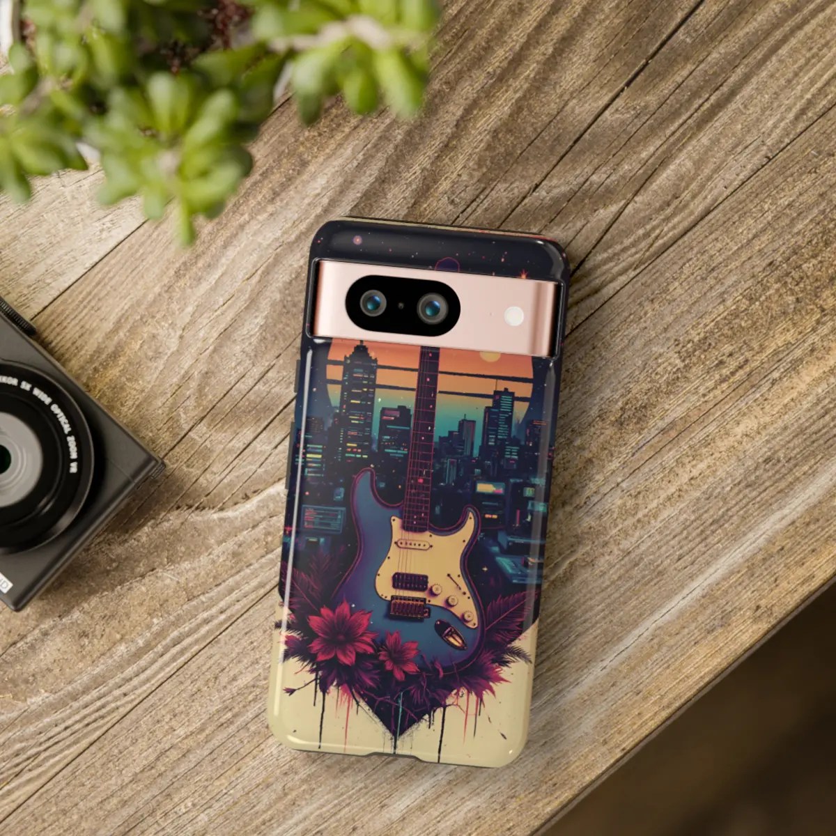 Retro Guitar PulseTough Phone Case Retro Guitar PulseTough Phone Case