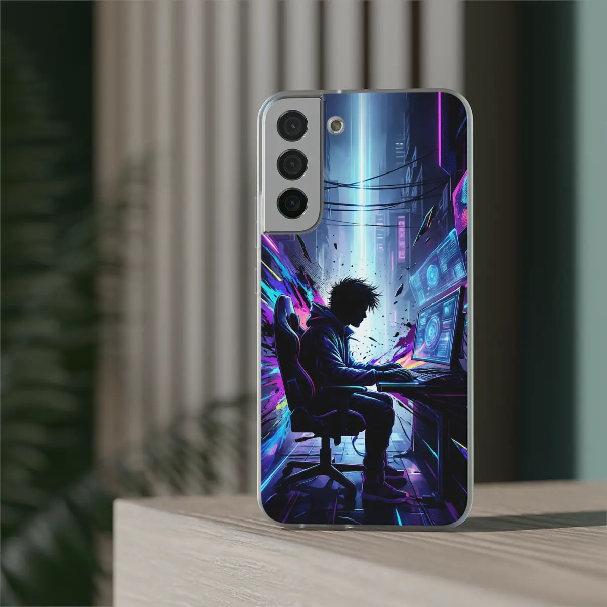 Neon Gamer Flexi Phone Case Neon Gamer Flexi Phone Case