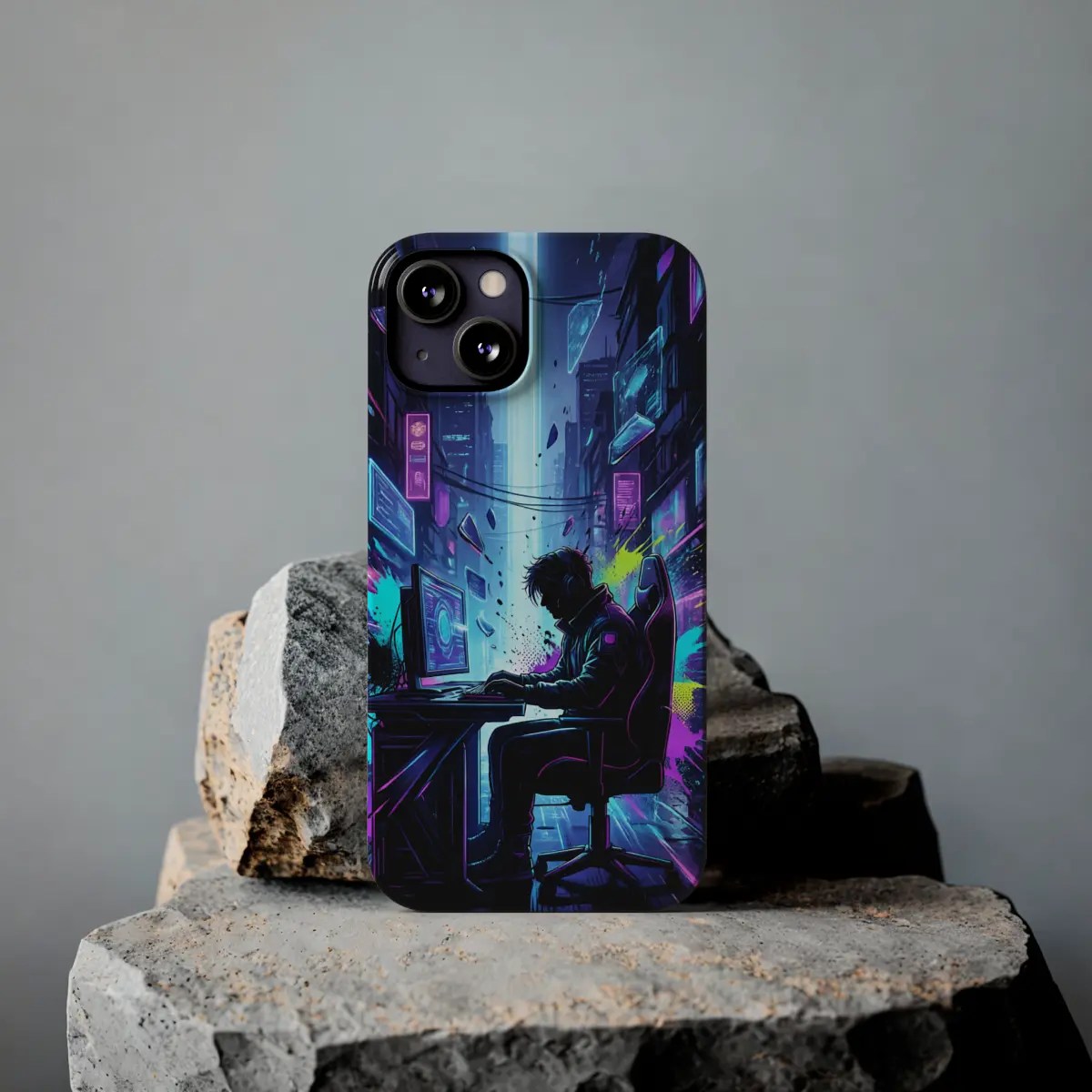 Neon Gamer Slim Phone Case Neon Gamer Slim Phone Case
