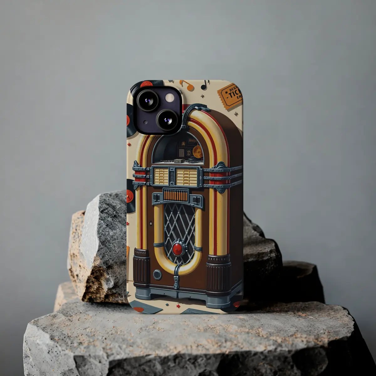 Retro Jukebox Slim Phone Case Retro Jukebox Slim Phone Case