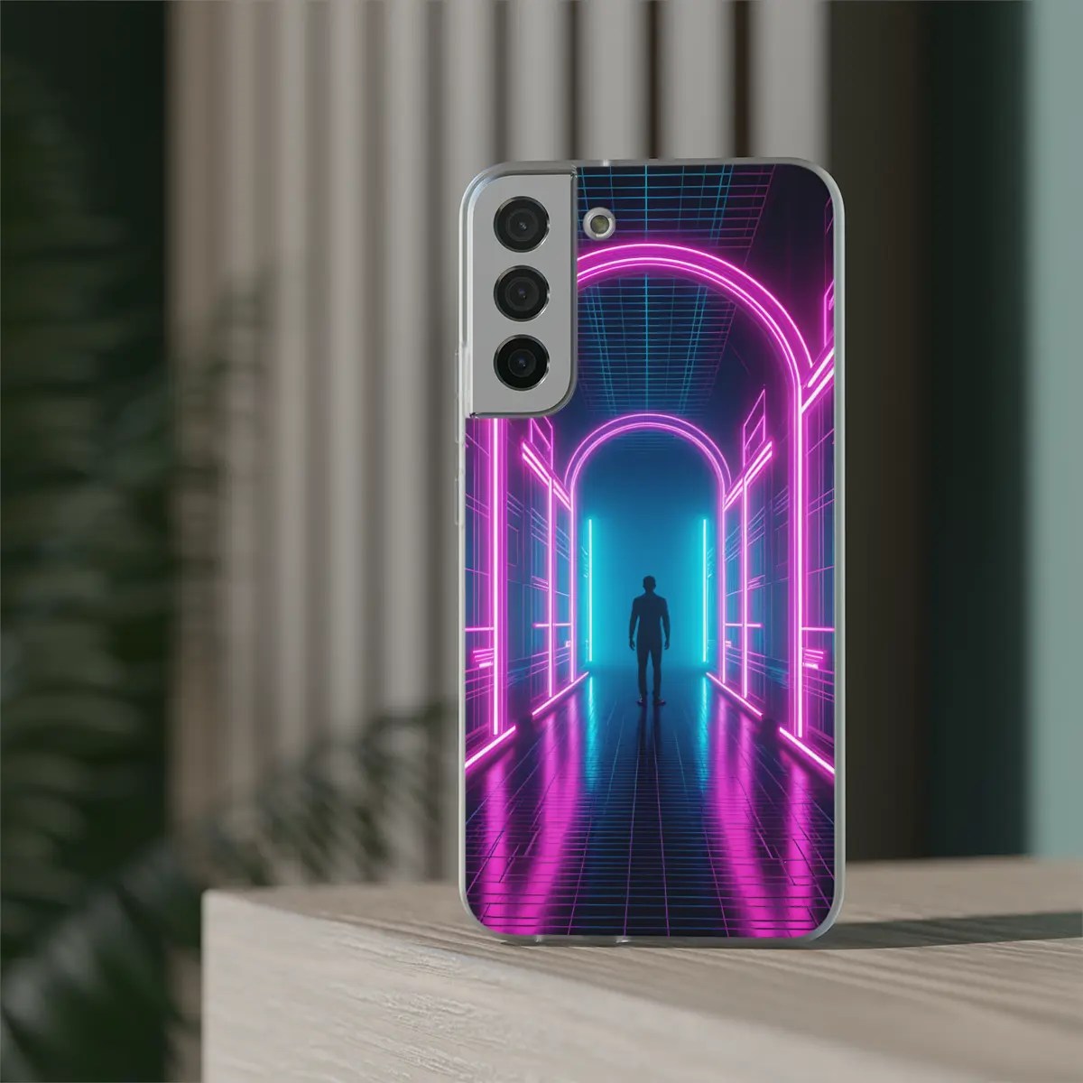 Neon Portal Flexi Phone Case Neon Portal Flexi Phone Case