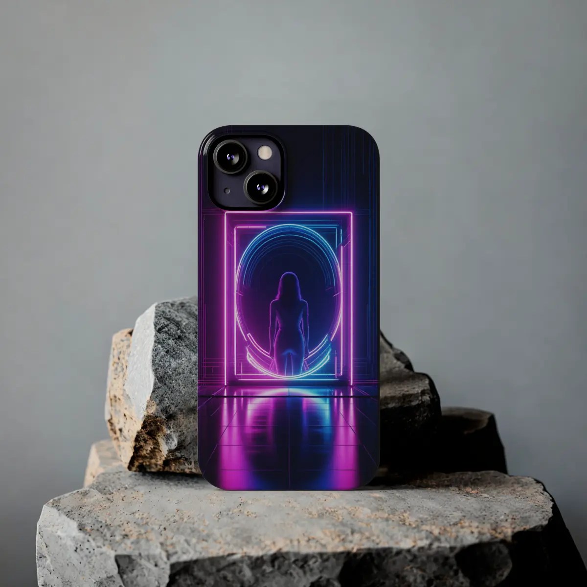 Neon Portal Slim Phone Case Neon Portal Slim Phone Case