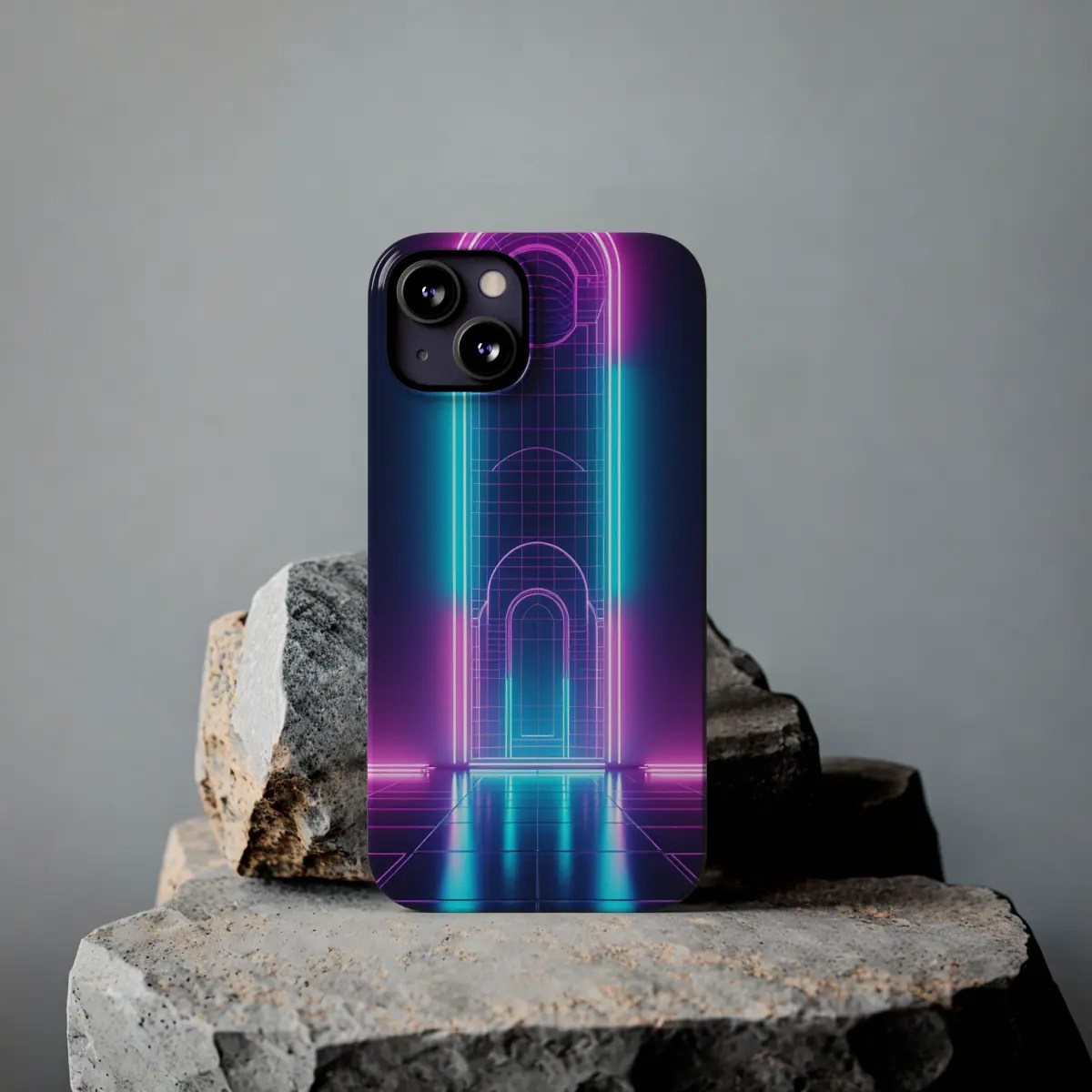 Geometric Portal Slim Phone Case Geometric Portal Slim Phone Case