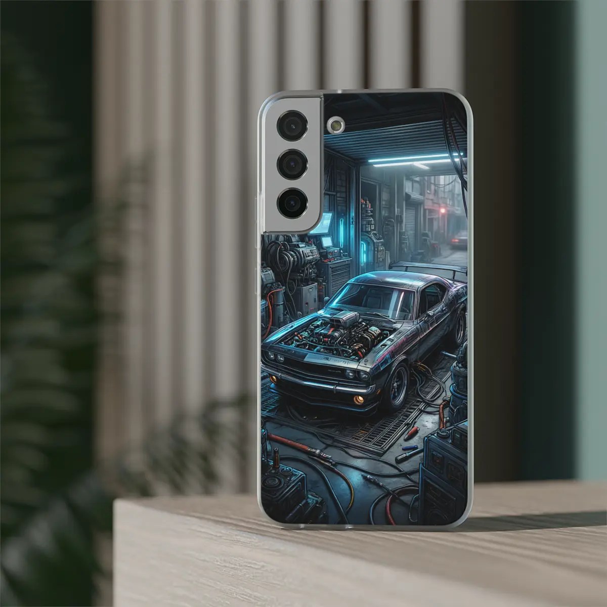 Retro Muscle Car Flexi Phone Case Retro Muscle Car Flexi Phone Case