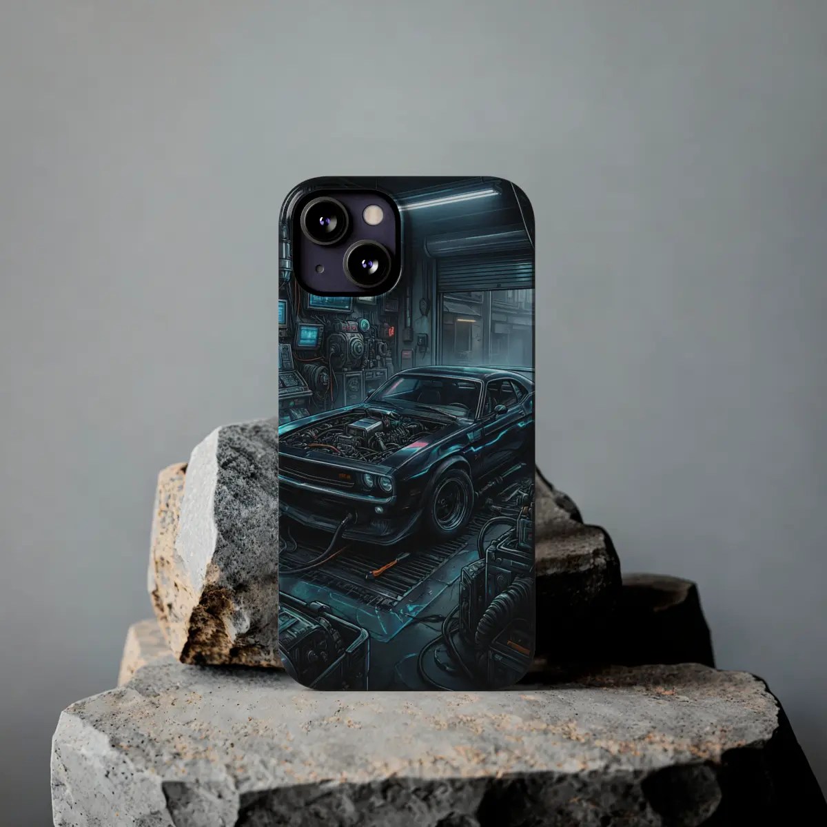 Retro Muscle Car Slim Phone Case Retro Muscle Car Slim Phone Case