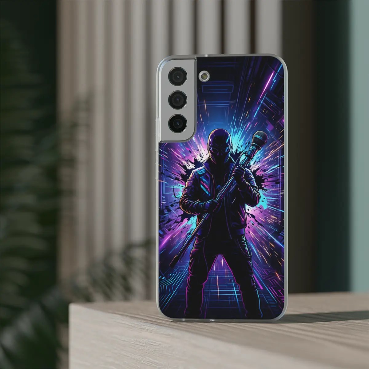 Neon Pulse Flexi Phone Case Neon Pulse Flexi Phone Case