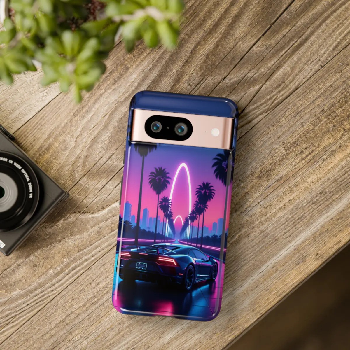 Neon Road RunTough Phone Case Neon Road RunTough Phone Case
