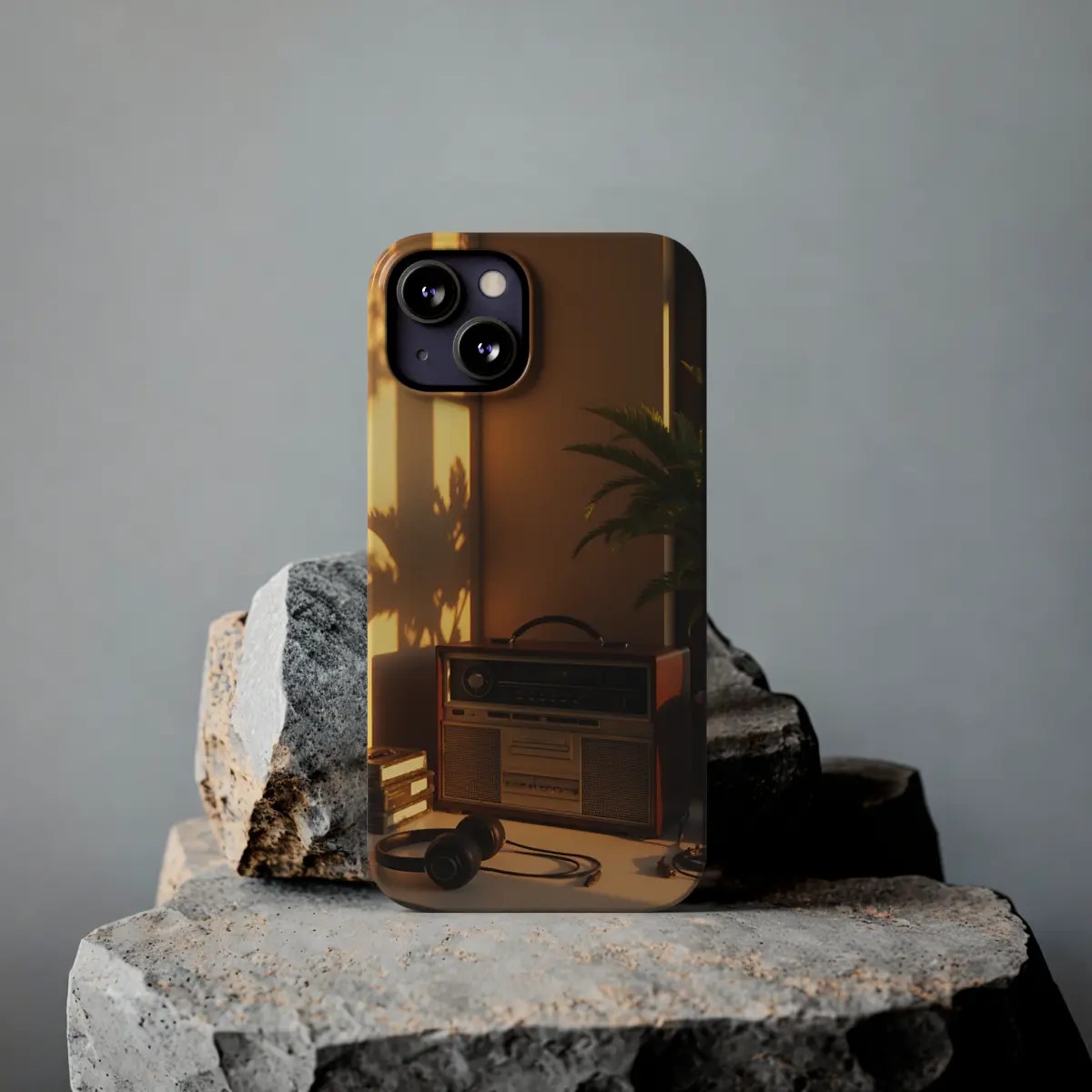 Retro Radio Mix Slim Phone Case Retro Radio Mix Slim Phone Case