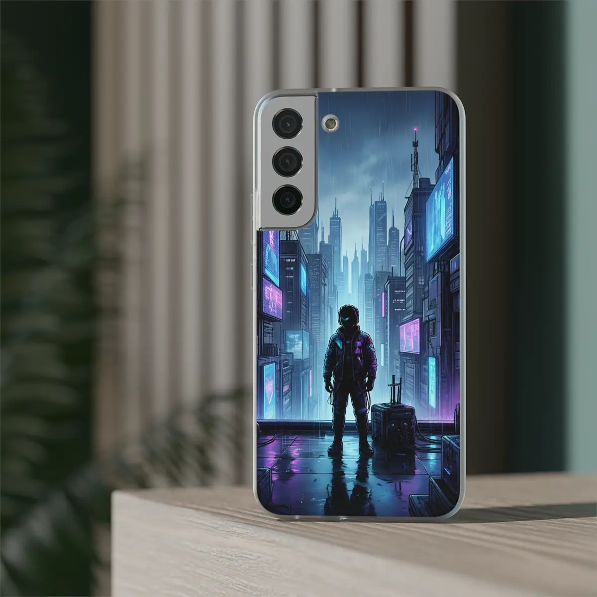 Neon Rooftop Flexi Phone Case Neon Rooftop Flexi Phone Case
