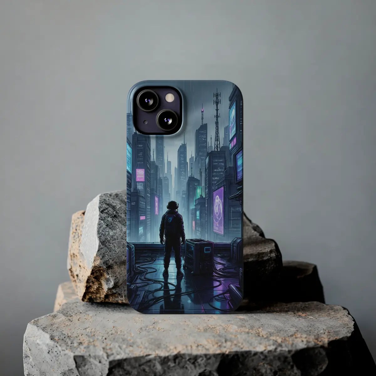 Neon Rooftop Slim Phone Case Neon Rooftop Slim Phone Case