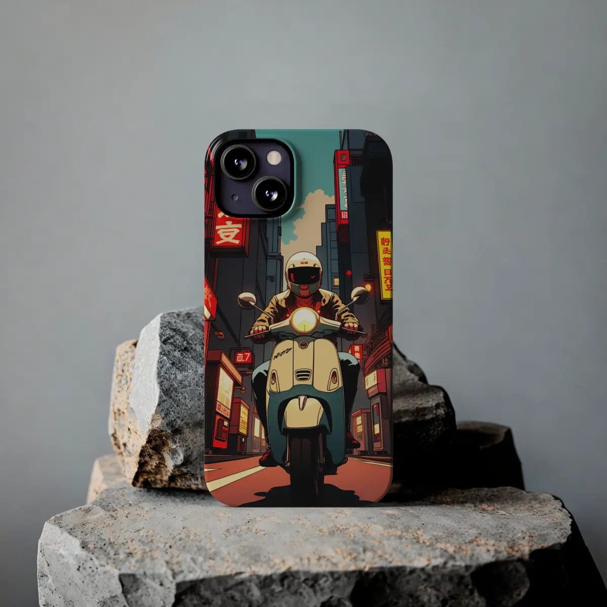 Retro Scooter Slim Phone Case Retro Scooter Slim Phone Case