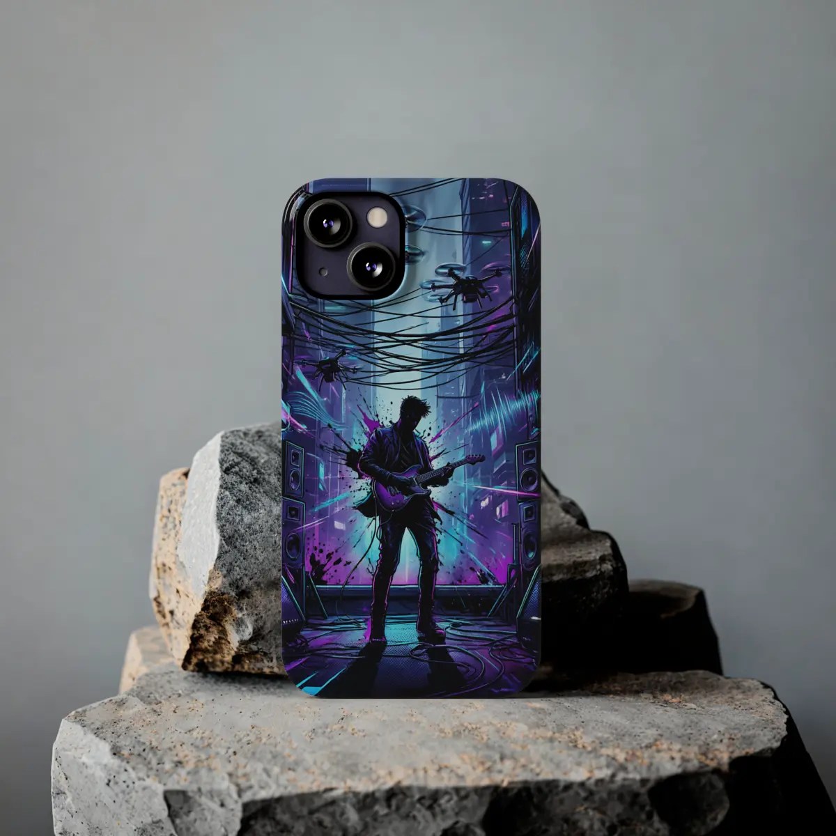 Neon Street Jam Slim Phone Case Neon Street Jam Slim Phone Case