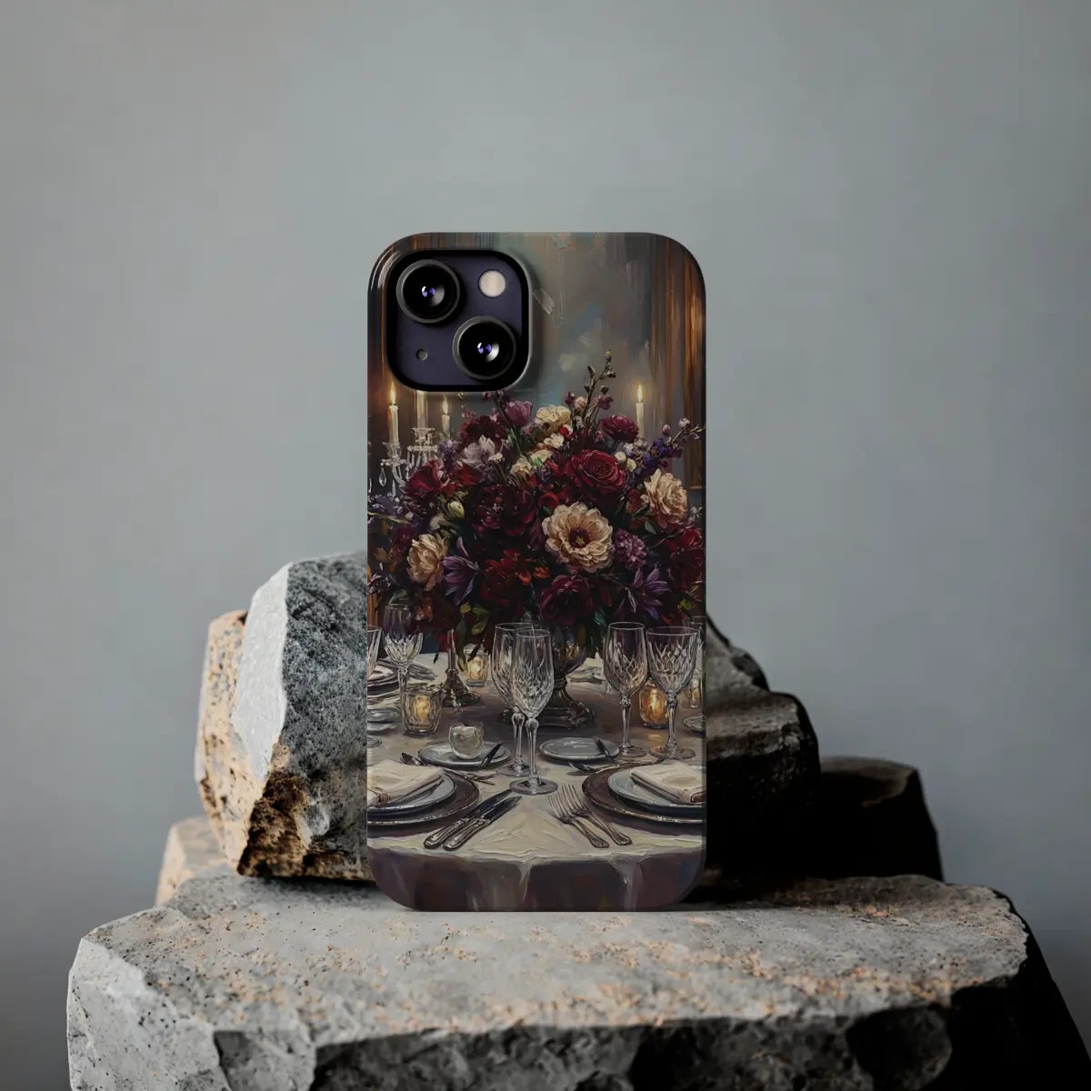 Luxury Table Set Slim Phone Case Luxury Table Set Slim Phone Case