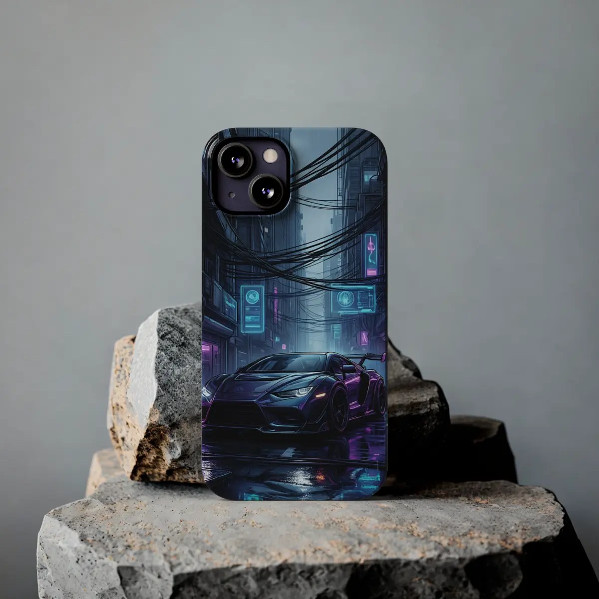 Neon Street Racer Slim Phone Case Neon Street Racer Slim Phone Case