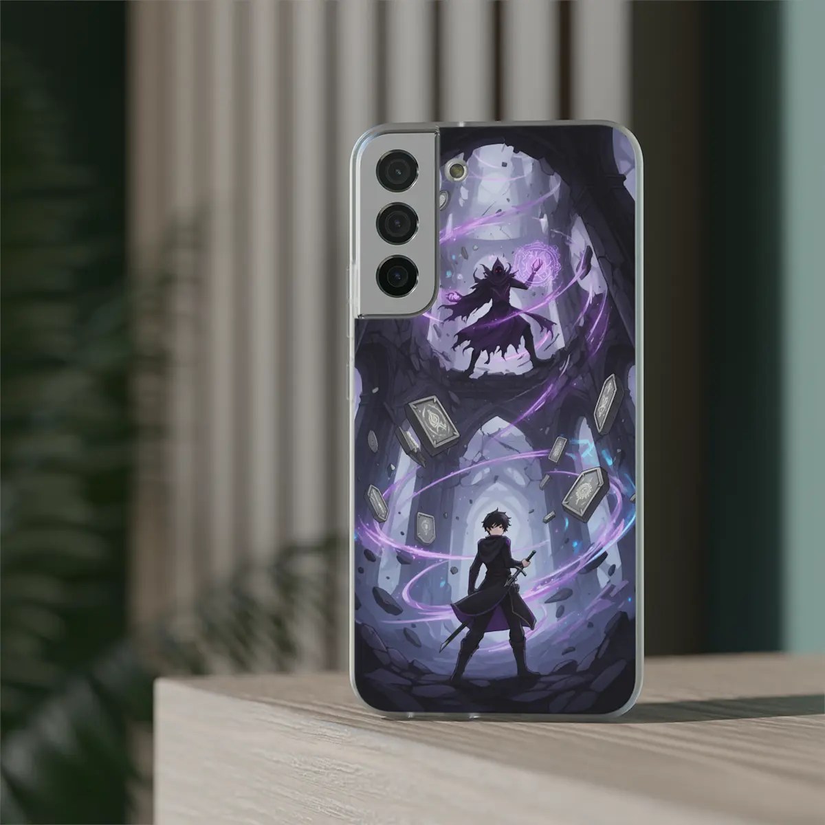 Mage vs Sorcerer Flexi Phone Case Mage vs Sorcerer Flexi Phone Case