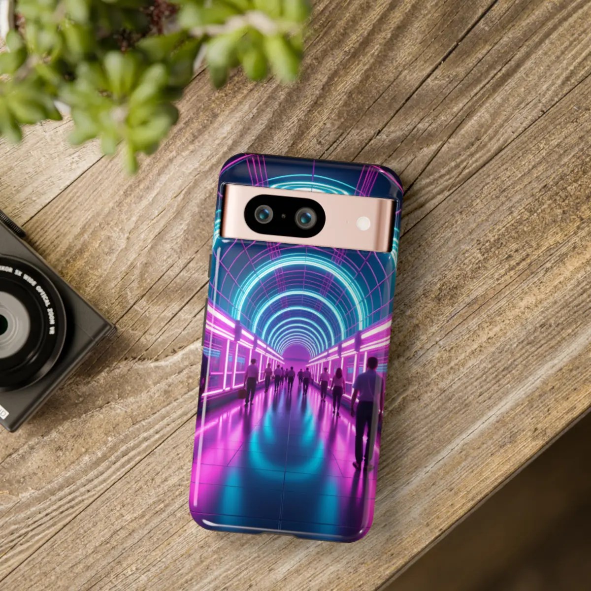Neon Transit HallTough Phone Case Neon Transit HallTough Phone Case
