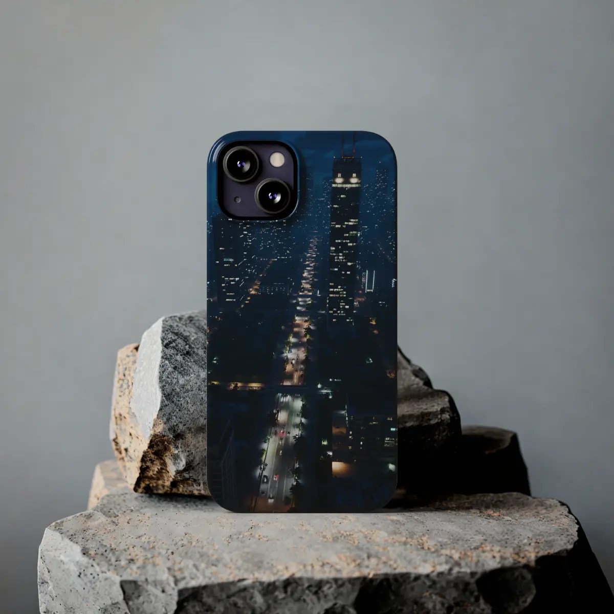 Night City Glow Slim Phone Case Night City Glow Slim Phone Case