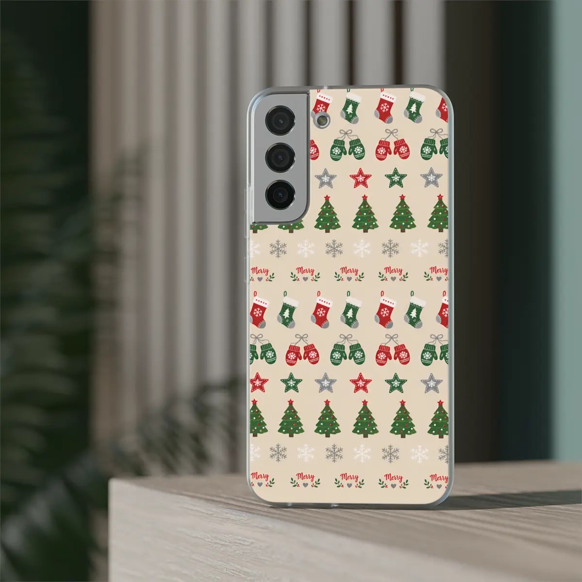 Merry Holiday Flexi Phone Case Merry Holiday Flexi Phone Case