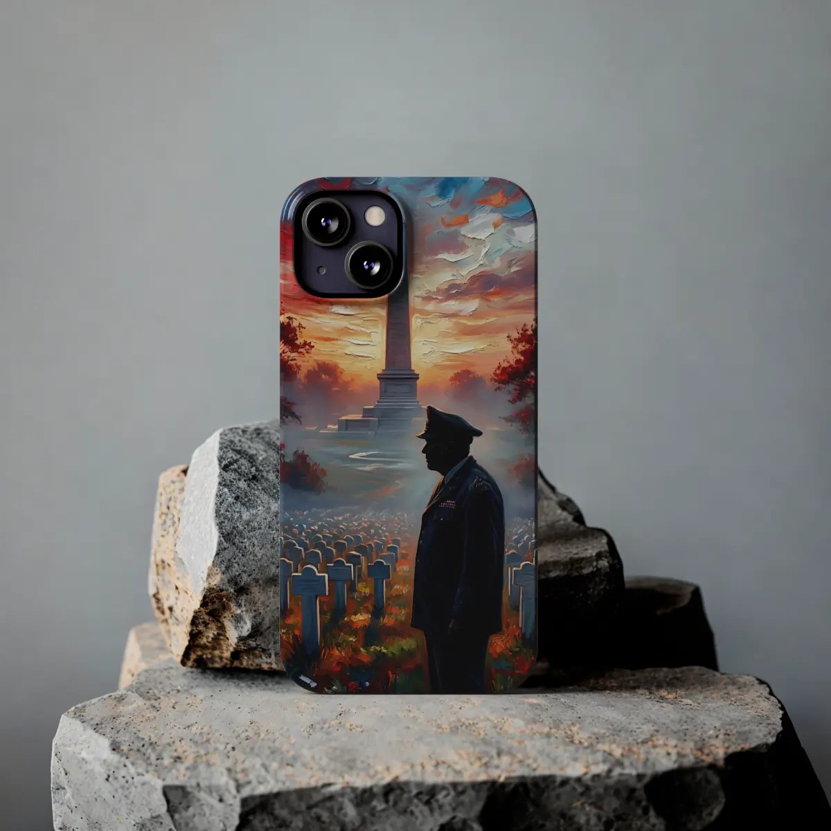 Memorial Sunset Slim Phone Case Memorial Sunset Slim Phone Case