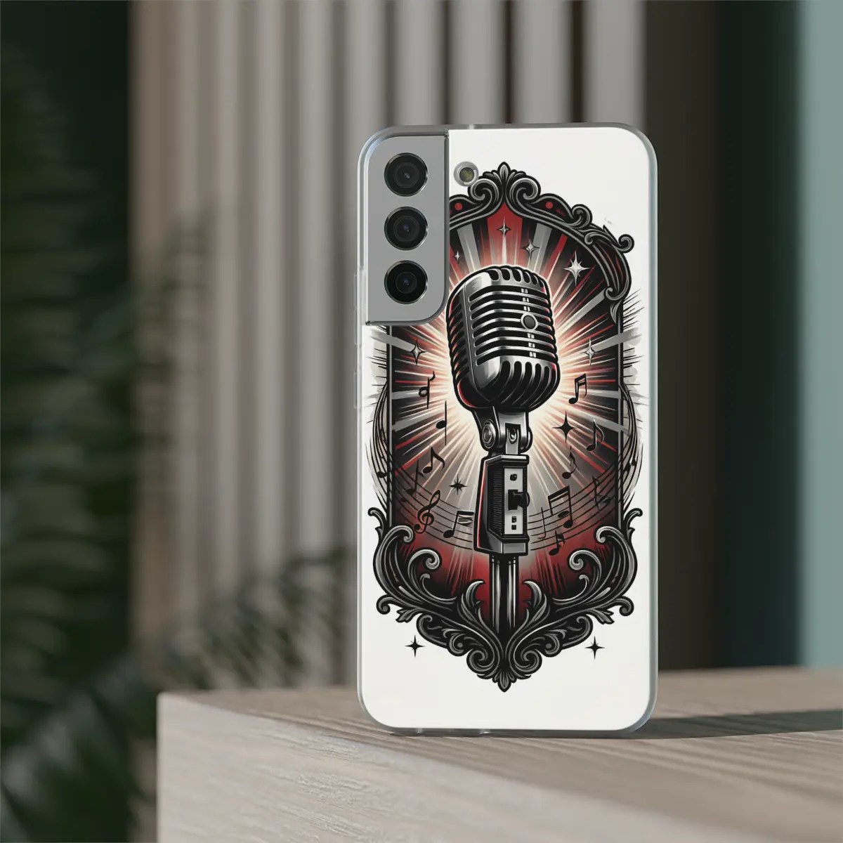 Mic Beam Crest Flexi Phone Case Mic Beam Crest Flexi Phone Case