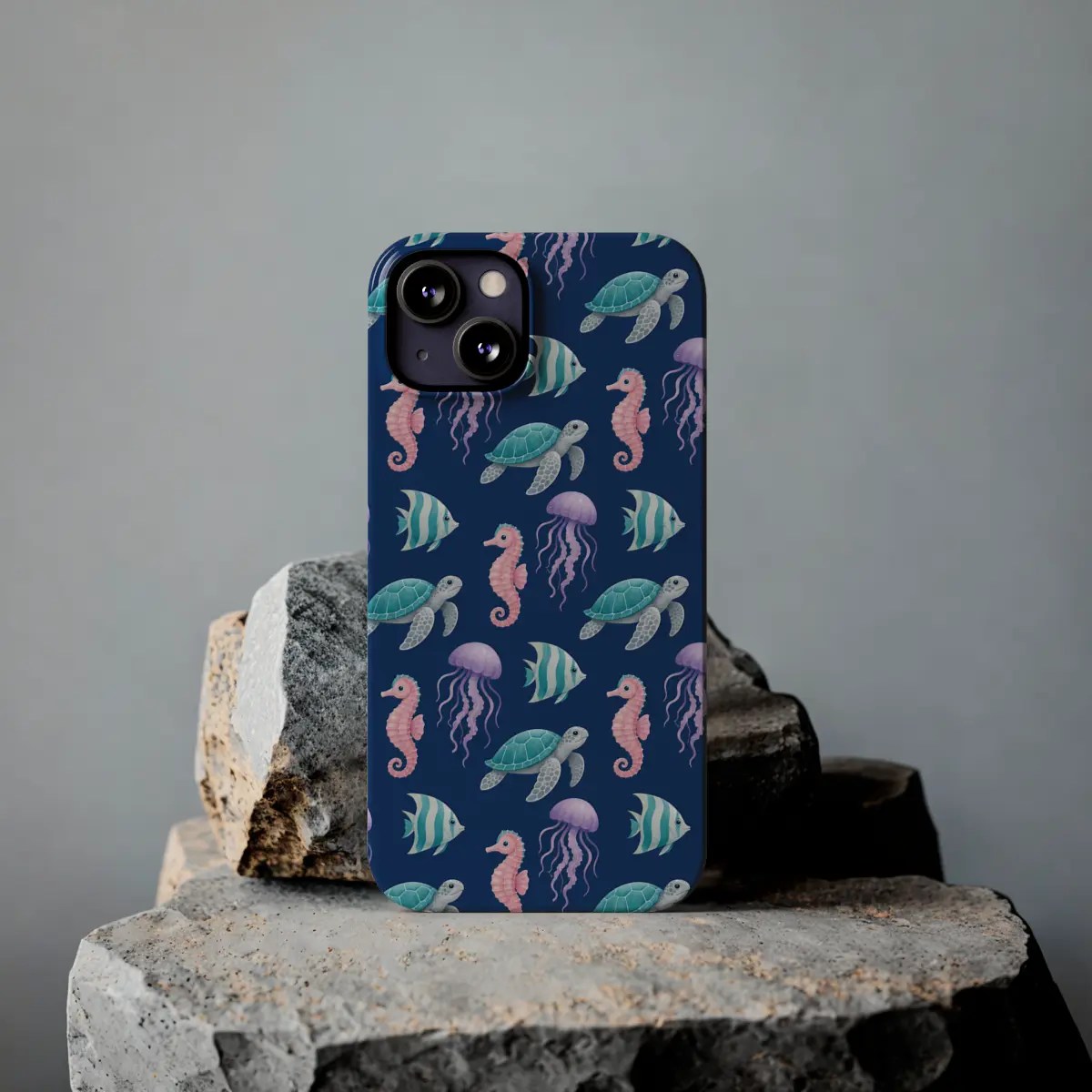 Ocean Animal Repeat Slim Phone Case Ocean Animal Repeat Slim Phone Case