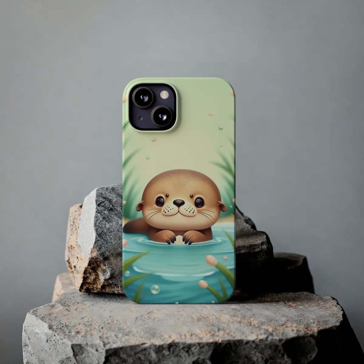Otter Drift Slim Phone Case Otter Drift Slim Phone Case