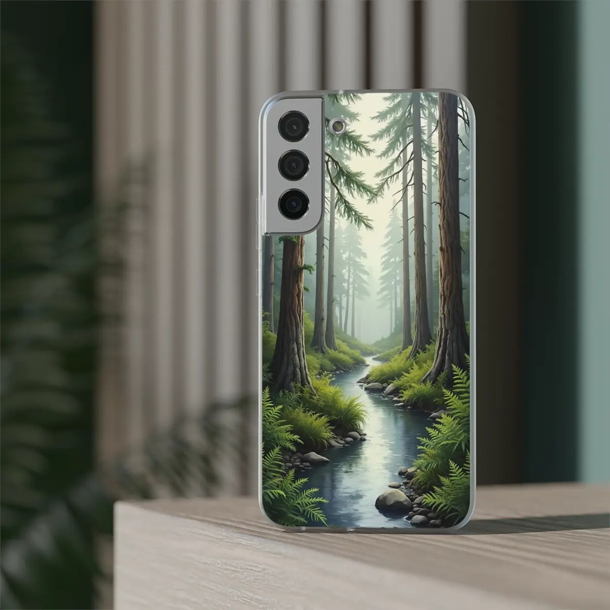 Misty Forest Flexi Phone Case Misty Forest Flexi Phone Case