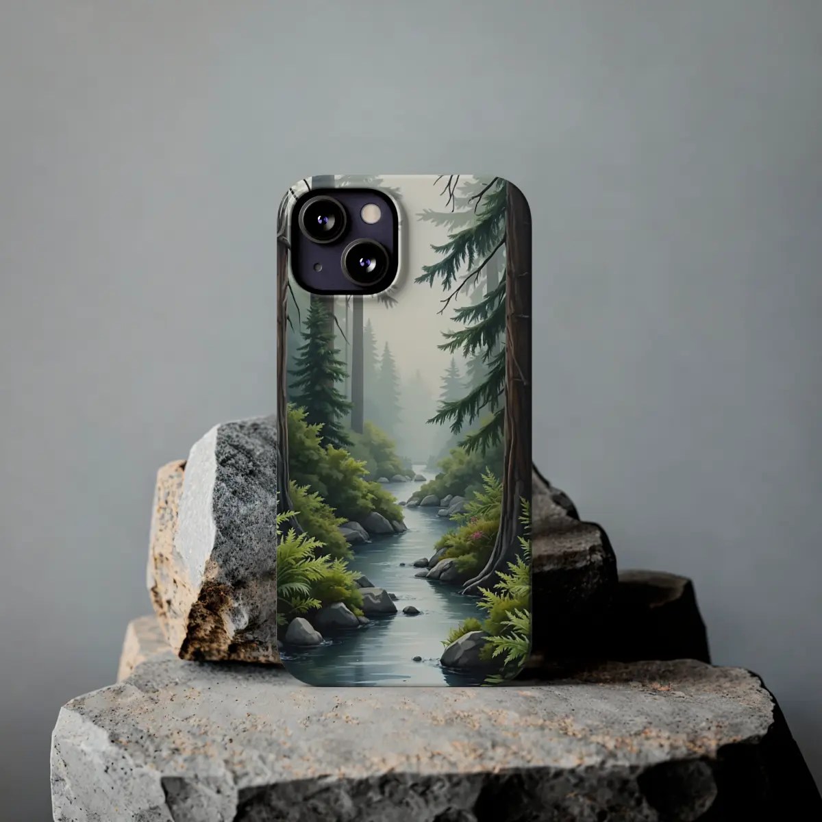 Misty Forest Slim Phone Case Misty Forest Slim Phone Case
