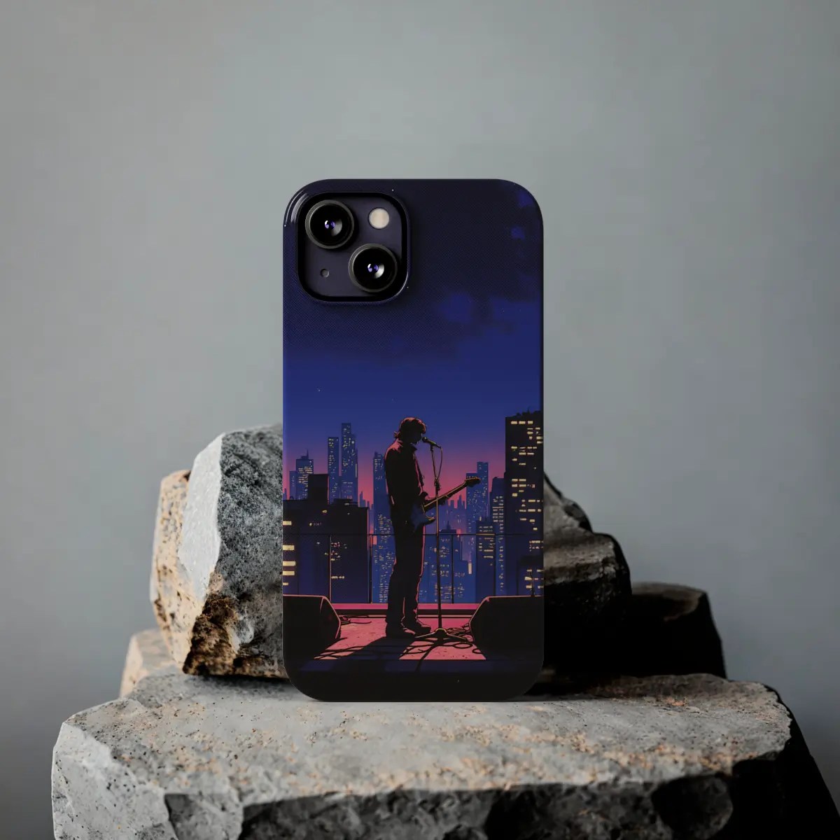 Rooftop Guitar Slim Phone Case Rooftop Guitar Slim Phone Case