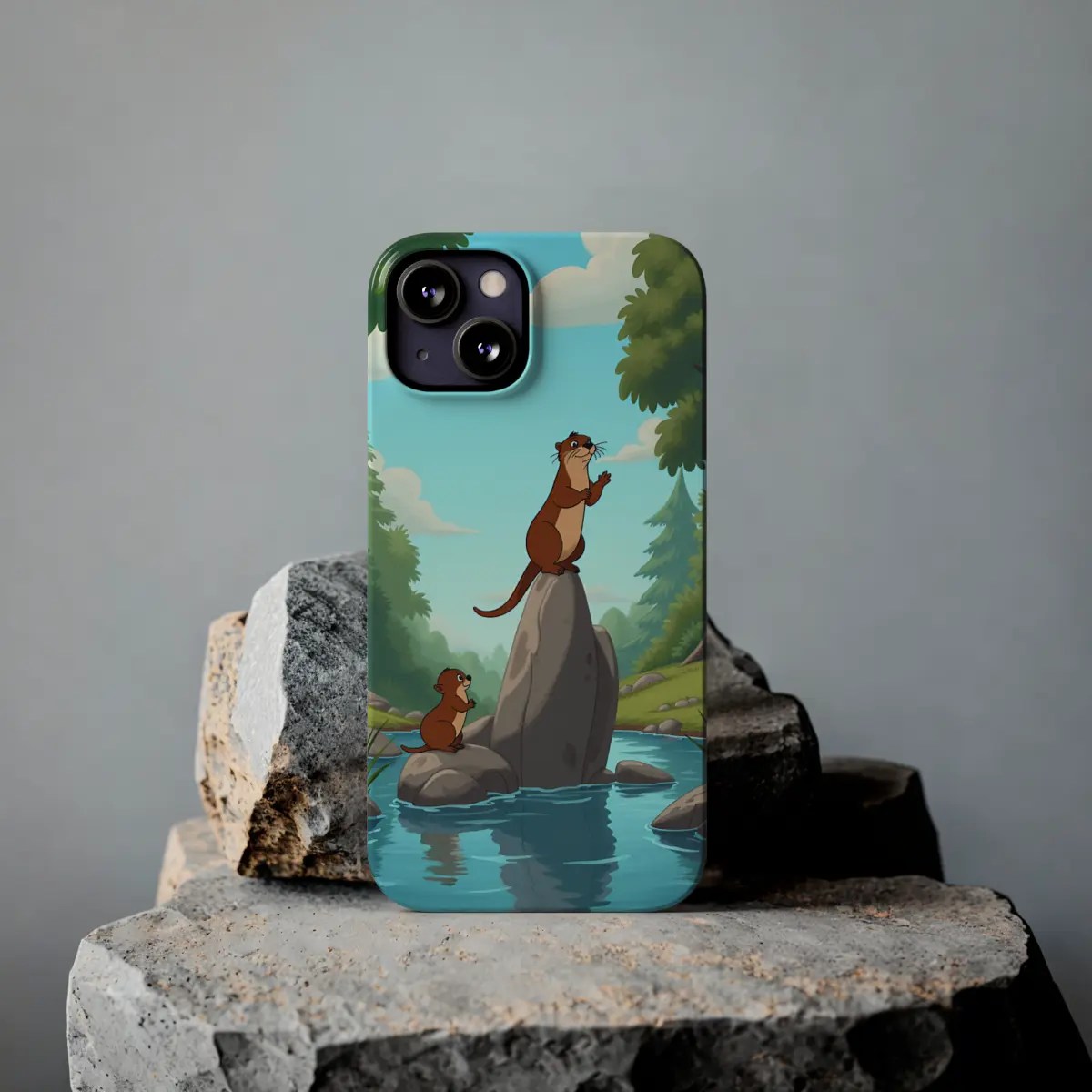 Otter River Flow Slim Phone Case Otter River Flow Slim Phone Case