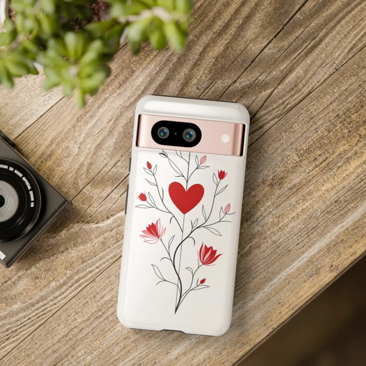 Rose Heart BloomTough Phone Case Rose Heart BloomTough Phone Case